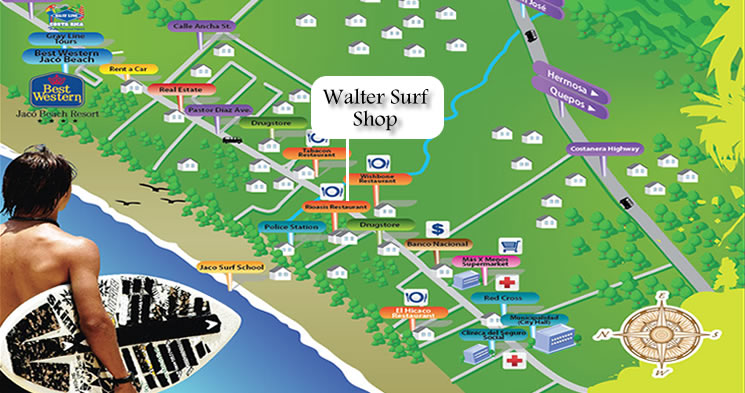 Jaco Map